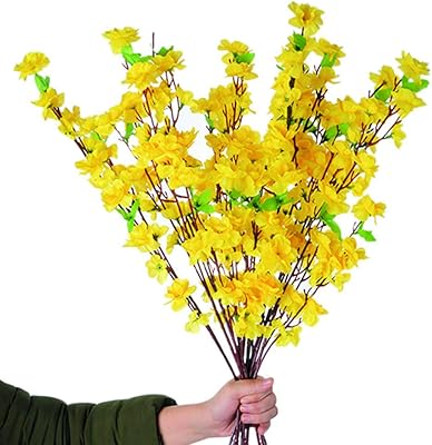 Callu 10 Pieces Artificial flowers Flower Flower Simulation Simulation Branches Flowers Flowers Flower Flowers False Spring Bouquets False Fausses For Wedding Wedding Christmas Decorative Decorative Interior.. Shop smarter, not harder with DIAYTAR NIGERIA - thousands of products at your fingertips with affordable delivery.