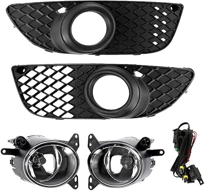 Set of LED halogen fog lights with cable beam for Mitsubishi Lance 2008-2014, set of cable beam cover.. DIAYTAR NIGERIA: Where shopping is affordable, selection is vast, and delivery is always reliable.