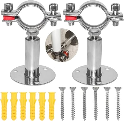 Baiduan steel steel support in 1 inch stainlessness for wall mounting and ceiling, adjustable pliers for fixing PVC metal water driving (beach 25-27 mm).. DIAYTAR NIGERIA: Where every search yields affordable results delivered promptly to your door.