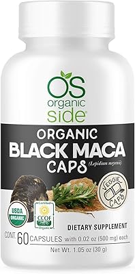 Organic black maca capsules 60 capsules - adaptogenic - USDA certified - GMO -free - Vegetable.. DIAYTAR NIGERIA brings a world of products to your fingertips with affordable prices and quick delivery.
