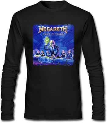 Cotton t-shirt with long sleeve diy rust in peace for men megadeth.. Skip the lines and shop online — DIAYTAR Nigeria delivers to your door in days.