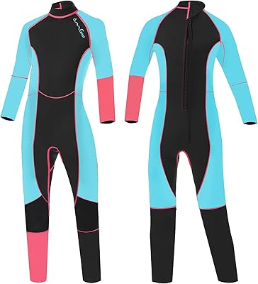 OMGEAR COMPAINE OF NEOPRENE DIVE 3 mm for children, Long sleeves, backcuffing on the back, thermal swimsuit for toddlers and young boys and girls from 4 to 14 years old, diving, surfing, swimming.. DIAYTAR NIGERIA: Where every search yields affordable results delivered promptly to your door.