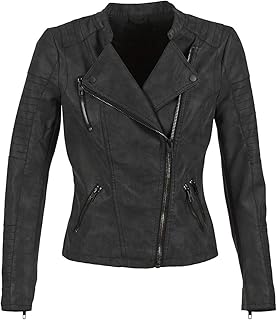 Jacket onlava pu biker otw noos for women only, black, 8.. DIAYTAR NIGERIA: Your affordable gateway to thousands of products delivered promptly nationwide.