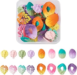 16 pairs of round and flat pandahole earrings in the shape of a drop of water, mixed colors, plated by iron spraying with 40 ear nails for the manufacture of jewelry and earrings to make yourself.. Shop the smart way with DIAYTAR NIGERIA's extensive selection and budget-friendly nationwide delivery.