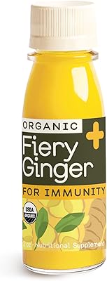 Bottle of Shot Ginger Booster Fairy JUICE De Serre (12) 60 ml glass bottles | organic, vegan, gluten-free, immune booster + anti-inflammatory.. No more overpriced stores — DIAYTAR Nigeria brings the best to your door.