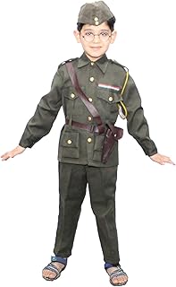 Kaku Subhash Chandra Bose Freedomter Costume Pour boys fancy dresses.. DIAYTAR NIGERIA: Where every shopping need is fulfilled with affordable prices and nationwide shipping.