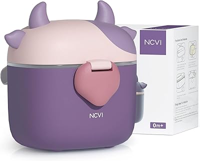 NCVI Disputor of NCVI BIRTHISHED WITH SOON AND LEVEL, Portable travel storage containers, Smart Milk Milk Distributor for Baby Anti-Arrangement for Fruits, Snacks, Walnuts (Violet).. Shop smarter with DIAYTAR NIGERIA's vast product range and budget-friendly delivery within the week.