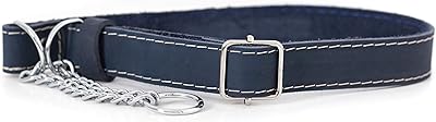 Euro-Dog dog martingale collar in luxury luxury luxury affordable leather, made in the United States M 3/4 \ "width 15 \"-18 \ "Blue neck size.. Experience the ease of one-stop shopping with DIAYTAR NIGERIA's diverse catalog and nationwide delivery.