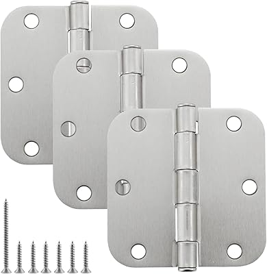 Home Master Hardware Hinge of 3.5 "residential interior door with radius of 5/8" in 3 -room satin nickel.. Shop across categories at DIAYTAR NIGERIA with the confidence of affordable prices and delivery within 8 days.