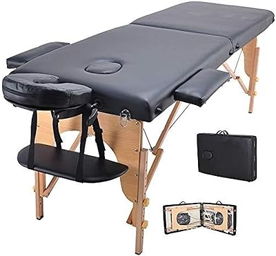 La PERLA portable spa bed, adjustable facial tattoo table with headrest, black.. Shop without compromise at DIAYTAR NIGERIA, where quality, affordability, and quick delivery coexist.