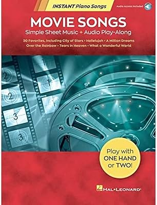 Film songs - Instant piano songs Simple partitions + audio book to play/online audio.. Great deals and fast delivery — the DIAYTAR Nigeria guarantee.