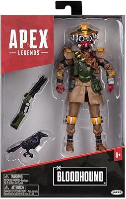 Apex Legend Bloodhound 6 " / 15 cm high figurine figurine figurine with more than 25 articulation points and includes accessories for the Artur Raven and Peacekeeper rifles.. Online shopping made simple and affordable — DIAYTAR Nigeria.