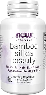 Now Solutions, Bamboo silica beauty, hair, skin and nail support, standardized with 70 % silica, 90 vegetable capsules.. Navigate through thousands of products at pocket-friendly prices with DIAYTAR NIGERIA's easy-to-use platform.