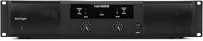 Ultra-light power amplifier Behringer NX1000 1,000 W class D with compensation for SmartSense speaker impedance.. Order now, relax later — DIAYTAR Nigeria ships in 5 to 8 days.