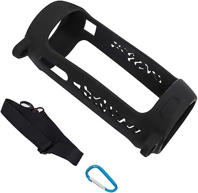 Speaker cover compatible with JBL Pulse 4, protective case, portable travel bag, storage bag with carabiner and crochet shoulder strap.. Shop with confidence at DIAYTAR NIGERIA, offering thousands of products with budget-friendly shipping.