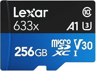 Card Micro SD Lexar Ultra High Performance 633 x 256 GB Micro SD Card Class 10 U3 A1 V30 High Speed ​​TF Card For phone Dashcam.. No hidden costs, no long delays — just DIAYTAR Nigeria convenience.