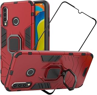 Shock resistant hybrid shell, second spring, with tempered glass screen protector and crutch for Huawei P30 Lite, Red.. Shop smarter with DIAYTAR NIGERIA's diverse marketplace and budget-friendly nationwide delivery.