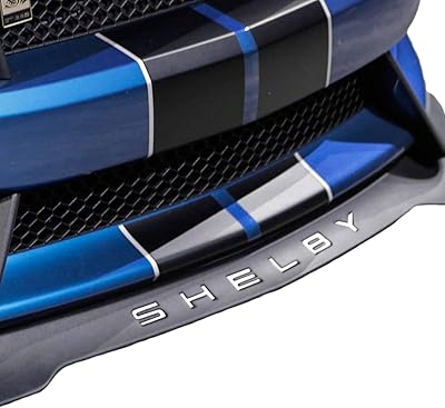 Bogar Tech Designs - Vinyl front sticker with adhesive lettering compatible with Mustang Shelby GT350 2015-2019, Brilliant White.. Experience budget-friendly shopping at DIAYTAR NIGERIA, Nigeria's premier online marketplace with quick delivery.