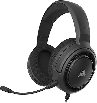 Stereo Corsair HS35 stereo game helmet - Floor foam heads - The headphones operate with PC, Mac, Xbox One, PlayStation 4, Switch, iOS, Android - Do not use CA -9011220 -NA (electronic games).. Great finds. Great prices. Fast shipping. That’s DIAYTAR Nigeria.