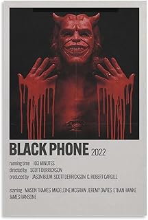 ملصق leuee The Black Phone 2022 New horror film poster, Decorative painting on canvas, Murale film poster and artistic photo, modern decoration for family room, 16 x 24 inch film poster (40 x 60 cm).. Fast, affordable, and reliable — that’s the DIAYTAR Nigeria experience.