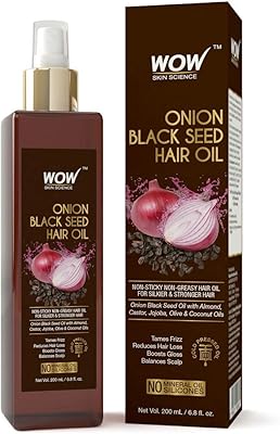Wow black onion hair oil - promotes hair growth - Hair loss controls - mineral oil or silicones - 200 ml.. Experience the convenience of online shopping with DIAYTAR NIGERIA's reliable 5-8 day delivery service.