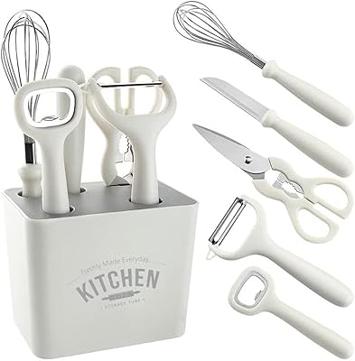 Fikihtim 6 -room fikihtim kitchen utensils including a office knife, a fruit knife, a watermelon dish and a set of utensils with storage bench.. Discover the perfect balance of selection and value with DIAYTAR NIGERIA's nationwide delivery service.