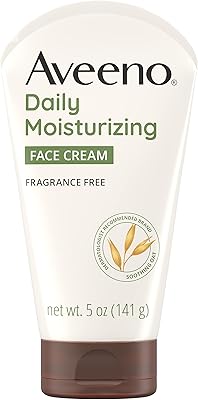 Daily moisturizer for the aveeno face, fragrance -free and prebiotic oat for dry skin, clinically proven face cream for 24 -hour hydration on dry skin, parabens, scent -free or coloring, 5 oz.. DIAYTAR NIGERIA: Where quality meets affordability, with thousands of products delivered in less than 8 days.