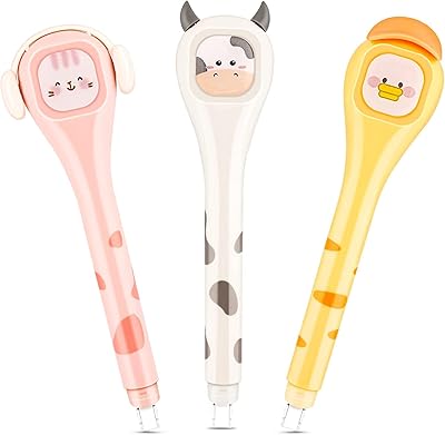 White Corrector Pen Ribbon in the shape of a cute animal Instant Correction Tool.. DIAYTAR NIGERIA bridges the gap between desire and affordability with nationwide delivery in under 8 days.