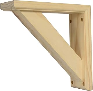Ping Ltd - Corbeau support in solid pine of 9 " - 1 piece (C630 -UNF -FBA).. DIAYTAR NIGERIA: Where shopping dreams come true with budget-friendly prices and nationwide shipping.