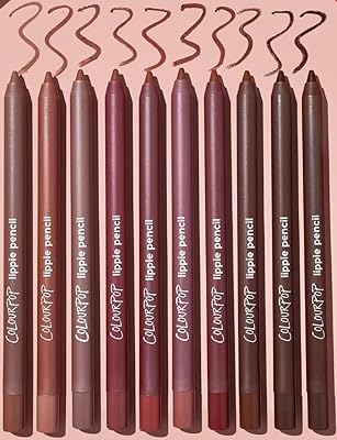 Colourpop \ "Truth or Bare \" Lippie Pencil Vault - Set of 10 nude nude lip pencils new in the box.. Shop from Nigeria's largest product selection at DIAYTAR, with budget-friendly prices and swift delivery.
