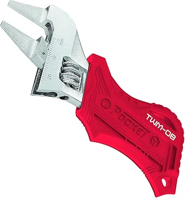 Intelligent wheel key (short type) with 2 mm ultra fine jaw. TWM-08, red, 110 mm engineer.. Affordable shopping made easy on DIAYTAR Nigeria, with fast delivery from 5 to 8 days.