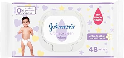 Baby wipes Johnson's Ultimate Clean, pack of 48 wipes.. Experience the power of choice with DIAYTAR NIGERIA's extensive catalog and reliable delivery service.