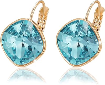 Zoping Magnificent Christmas Creole Earrings in Swarovski Crystal for Women and Girls, Halloween gift jewelry.. DIAYTAR NIGERIA: Your one-stop e-commerce destination with affordable prices and nationwide delivery in 5-8 days.