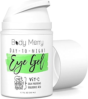 Gel Body Merry Eye day and night: anti-aging and treating the pockets under the eyes with natural hyaluronic acid + vitamin C to lift and fight dark circles, swollen eyes and fine lines for men and women.. DIAYTAR NIGERIA: Making quality accessible to all Nigerians with affordable prices and quick delivery.