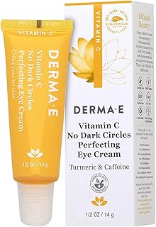 Derma e eyes cream with vitamin C without dark circles, turmeric and perfecting caffeine, 14 g.. DIAYTAR NIGERIA: Where affordability and variety come together with nationwide 5-8 day delivery.