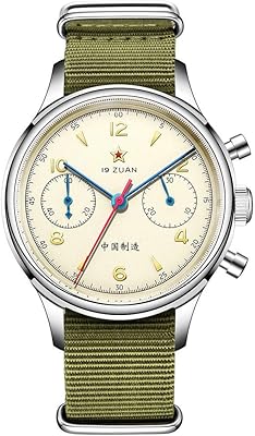 Seakoss Vintage Men's Watch 38mm Pilot Chronograph Mette Watch 1963 ST1901 Mechanical Movement Sapphire Crystal Acrylic Mirror Stainless Steel Glass.. DIAYTAR NIGERIA brings the marketplace home to you with affordable prices and delivery in 5-8 days.