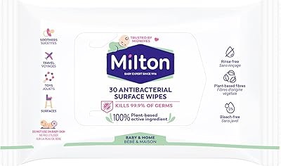 Milton anti -bacterial napkins.. Shop from anywhere in Nigeria and receive your DIAYTAR purchases at affordable prices within a week.