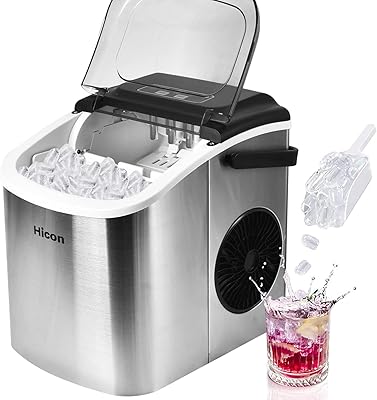 Hicon ice machine doing 33 lb-24 hours in the shape of a handle with handle.. Big savings, small wait times — shop now at DIAYTAR Nigeria.