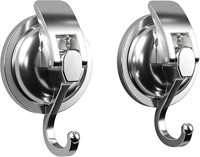 Cup hooks under vacuum hooks castwave in chromed plastic design.. Join millions of satisfied shoppers using DIAYTAR Nigeria every day.