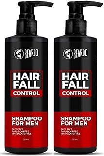 Beardo Shampoo Anti-Hair Draft for Men (Pack of 2) | Shampoo for men | Sulfate -free shampoo or parabens | reduces hair loss, nourishes.. DIAYTAR NIGERIA delivers value, variety, and convenience with our nationwide 5-8 day shipping.