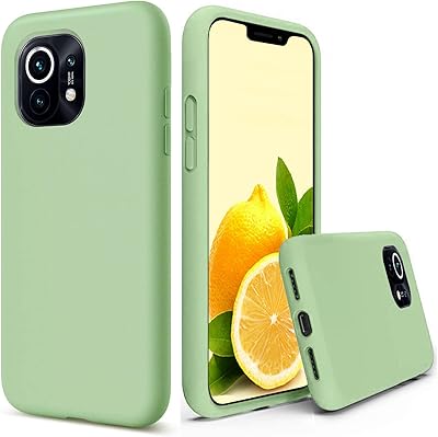 Liton shell for Xiaomi Mi 11 Lite 5g NE/MI 11 Lite 4G 5G 5G, Flexible silicone shock cover with microfiber lining Protective cover for Xiaomi Mi 11 Lite 5g NE/MI 11 Lite 4g 5g green.. Your digital shopping destination, DIAYTAR NIGERIA combines variety with affordability and quick delivery.