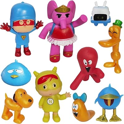 Bestzy Pocoyo Figures Set Birthday Cake Topper Decoration Of Cakes For Children Birthday Decoration Girls/Boys Home Table Car Decorations Wedding Festival Decoration 10 -piece supplies.. Shop confidently on DIAYTAR Nigeria — everything you need, delivered quickly.