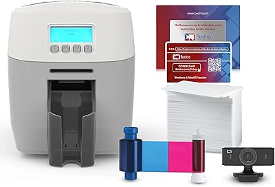 Double face identification printer Magic Card Budno 600, Complete supplies for identification software - Silver Edition.. DIAYTAR Nigeria — the online store where variety meets value.