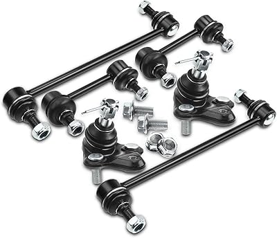 A-Premium 6-room rear front assembly kit with mounting ring and ball joint compatible with Toyota Rav4 2001-2005 2.0l 2.4l.. DIAYTAR NIGERIA delivers what you want at prices you'll love, all within 5-8 days nationwide.