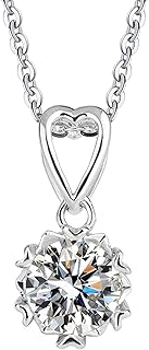 1 Carat diamond diamond pendant necklace for women, costume gifts, diamonds, diamonds.. DIAYTAR NIGERIA: Your gateway to affordable products delivered reliably across Nigeria.