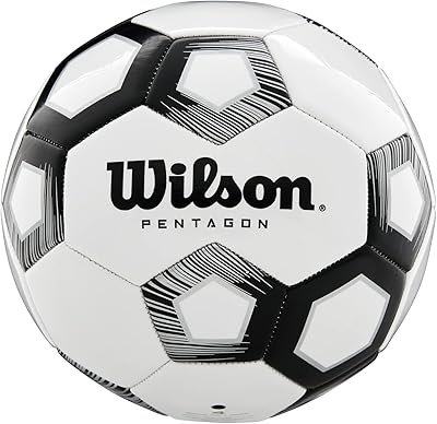 Wilson Football, Pentagon, construction at 30 panels, PVC lining.. DIAYTAR NIGERIA makes online shopping accessible with our comprehensive platform and prompt delivery service.