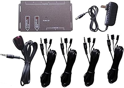 Remote control extension 8 transmitters 1 Infrared receiver Kit hidden system.. Experience shopping satisfaction with DIAYTAR NIGERIA's vast selection and nationwide delivery service.
