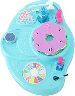 Nail polish toy, improves children's innovation, set of fun nail art to play plastic for the party.. Shop smarter with DIAYTAR Nigeria — affordable prices and a wide product range delivered in just 5 to 8 days.