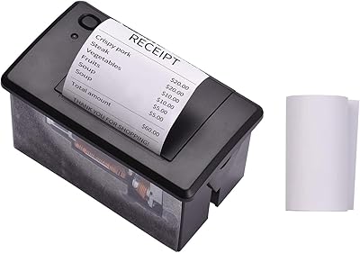 Compact thermal printer of receipts of 58 mm mini low noise printing module with port.. DIAYTAR NIGERIA provides endless shopping possibilities with affordable prices and prompt delivery service.