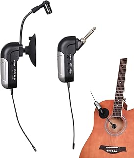 Wireless instrument microphone for violin guitar professional microphone uhf transmission system.. DIAYTAR NIGERIA delivers more than products - we deliver affordable shopping satisfaction nationwide.